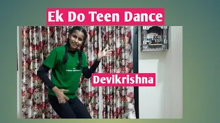 Ek Do Teen|Tezaab|Madhuri Dixit|Alka Yagnik|Bollywood Dance videos|Devikrishna