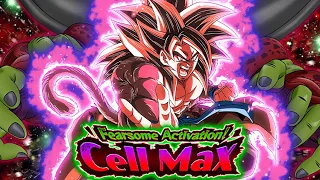 55% LINK LEVEL 10 LIMIT BREAKER SSJ4 GOKU VS CELL MAX BOSS EVENT (DBZ: DOKKAN BATTLE)