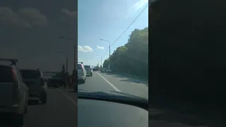 Авария на Московском проспекте. Воронеж