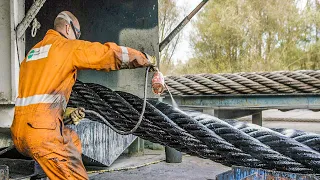 Incredible Huge Rope Splicing & Fabricating Process - Amazing Factory Machines Production Technology