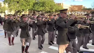 2022 Fighting Texas Aggie Band step off (LSU)