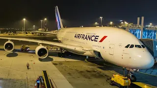 Air France Airbus A380 🇺🇸 Miami MIA - Paris CDG 🇫🇷 + visit of the cockpit [FULL FLIGHT REPORT]