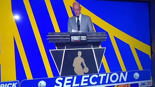 Moses Moody Is The #14 Pick To The Warriors In The 2021 NBA Draft