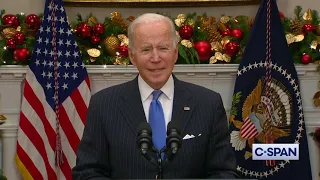 President Biden on Omicron: "This new variant is a cause for concern. Not a cause for panic."