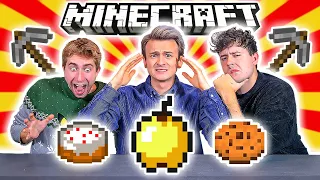 Wir testen Minecraft-ESSEN in REAL LIFE! | mit CrispyRob & Falco