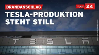 Nach Tesla-Brandanschlag: Mehr Schutz für sensible Infrastruktur gefordert