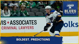 Boldest Predictions For The St. Louis Blues Heading Into The 2023-2024 NHL Season