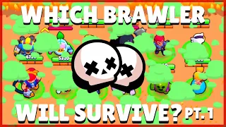 Which Brawler SURVIVES Longest In The POISON? (Part 1) | Brawl Stars