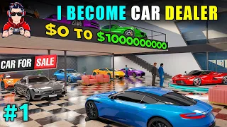 FINALLY MY NEW LUXURY CAR SHOWROOM | CAR FOR SALE GAMEPLAY