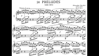 SCRIABIN Preludes Op. 11 - Konstantin Semilakovs