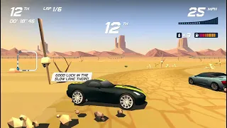 Horizon Chase Turbo - Chapter 1 - California - Upgrade Race - Death Valley Skulls And Spikes