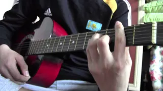 Как играть на гитаре - Я парнишка седой [Бейнесабақ] Урок