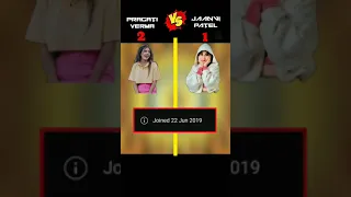 PRAGATI VERMA VS JAANVI PATEL #comparison #pragativerma #jaanvipatel