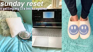 SUNDAY RESET ROUTINE | cleaning, journaling, planning + more