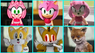 Sonic The Hedgehog Movie AMY SONIC BOOM vs TAILS Uh Meow All Designs Compilation Compilation 2