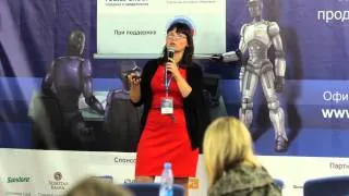 Евгений Ханин и Оксана Журавель на IMDays 2014