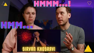 Better than Enrique Iglesias? Vocal Coach Couple reaction to Sirvan Khosravi - Tanha Nazar