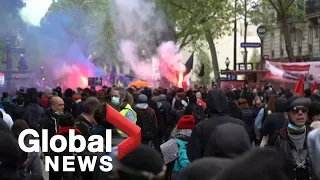 May Day protests: Demonstrators in Berlin, Paris clash with police