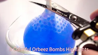 5 Colorful Orbeez Bombs Highlights　5つのカラフルオービーズ爆弾 総集編