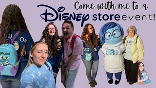 AD disney store pixar party | London Disney store event vlog