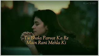 Bholenath - female version by anjali maan | kaka | me Bhola parvat ka | tu raani mehla ki | new song