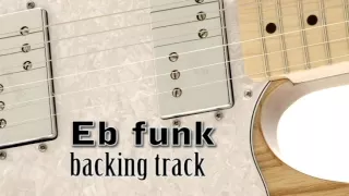 Funk Backing Track in E flat (100 bpm)