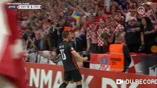 Danska vs Hrvatska 0 - 1 | Mario Pašalić gol | Saša Lugonjić ( Nova TV)