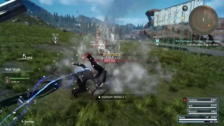 Activating Arminger Chain - Full Party Attack (Final Fantasy XV)