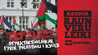 Rauður raunveruleiki: Þjóðarmorð í beinni, siðrof og firring - Styrktartónleikar fyrir Palestínu