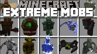 Minecraft EXTREME MOBS MOD / FIGHT AND DEFEND AGAINST FLESH EATING ANIMALS!! Minecraft
