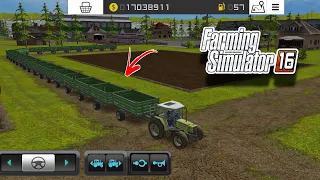 Make Biggest Trali In Fs 16 ! farming simulator 16 | timelapse || fs16 Gameplay #fs16