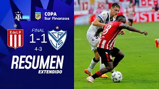 Estudiantes de la Plata 1-1 (4-3) Vélez | #CopaLPF | Resumen Extendido | Final