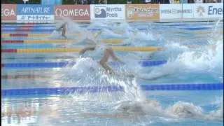 2009 WORLDS NBC M 200 free SF (Phelps 1st 50 above side)