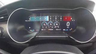 2019 Ford Mustang Digital Cluster Drive Modes