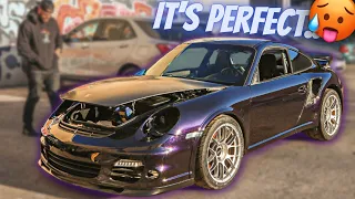 My CHEAP 997 Porsche 911 Turbo Gets An INSANE Color Change!