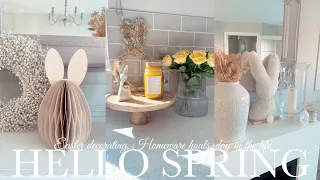 SPRING INSPIRED VLOG | Easter decorating, Homeware hauls