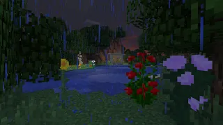 Nostalgic Minecraft MENU MUSIC With Gentle Rain