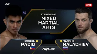 JOSHUA PACIO VS. MANSUR MALACHIEV | HIGHLIGHTS