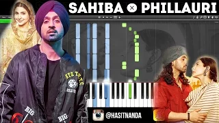 Phillauri - Sahiba (Diljit Dosanjh Piano Tutorial)