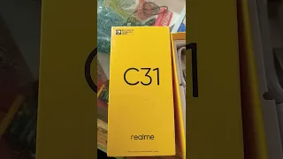 Realme  C31 unboxing