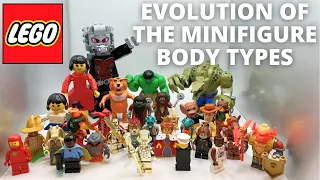 Evolution of the LEGO Minifigure Types