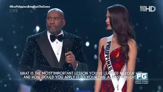 PHILIPPINES ANSWER IN QUESTION AND ANSWER PORTION | Miss Universe 2018 : Catriona Gray