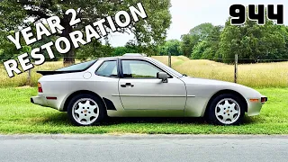 Porsche 944 Project Story – Year 2 – Status Update, Repairs, Maintenance, & Costs