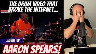 Drum Teacher Reacts: AARON SPEARS: Legendary Appearance "Caught Up" - Usher
