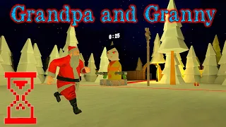 Новогодняя игра в Кальмара // Grandpa and Granny 3