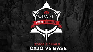 Toxjq vs Base - Quake Pro League - Stage 2 Finals - Day 1