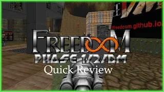 Blitz's Quick Reviews: FREEDOOM