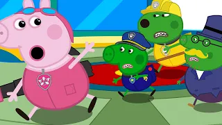PEPPA PIG RUN IN THE ZOMBIES