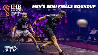 Squash: CIB PSA World Tour Finals 2020-21 - Men's Semi Finals Roundup