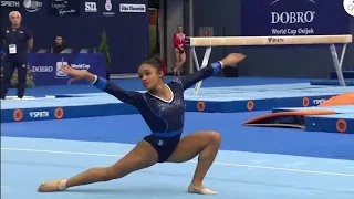 Mélanie de Jesus dos Santos 🇫🇷🥇 GOLD - Floor Final - Osijek World Cup 2024